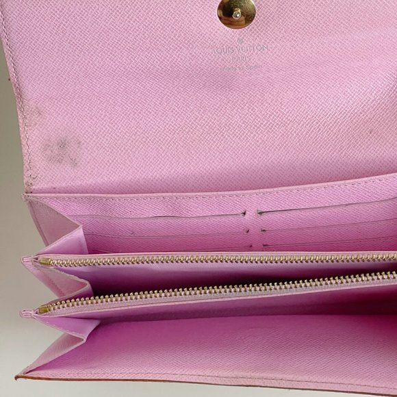 Louis Vuitton | Takashi Murakami Multicolor Monogram Sarah Wallet - Picture 10 of 13